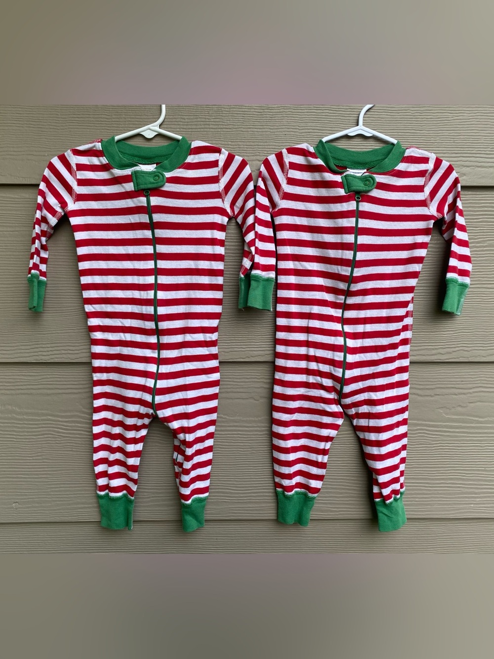 Set of two Hanna Andersson Christmas pajamas
